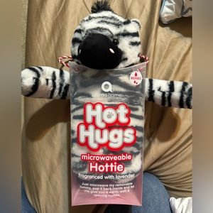 Hot hugs microwaveable zebra fragranced w/ lavender. New in box
